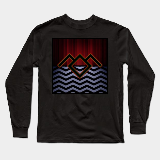 Twin Peaks Long Sleeve T-Shirt by VSP Designs